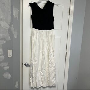 Black and White Maxi Dress